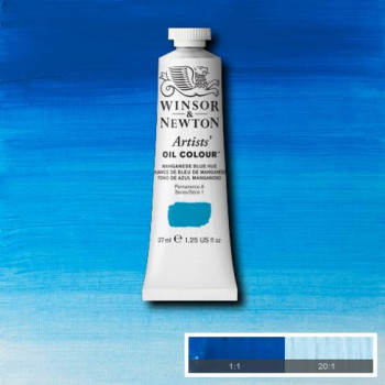 W&N Artists Oil Colour 37ml 379 Manganese Blue Hue S1