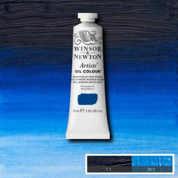 W&N Artists Oil Colour 37ml 706 Winsor Blue (Red Shade)S2