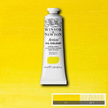 W&N Artists Oil Colour 37ml 722 Winsor Lemon S2