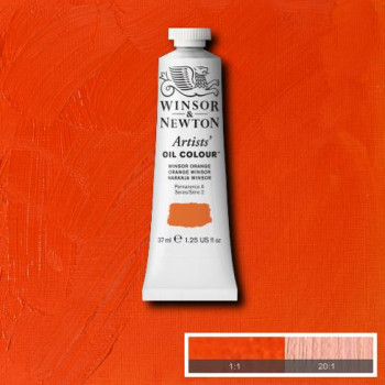 W&N Artists Oil Colour 37ml 724 Winsor Orange S2