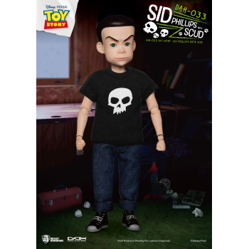 Disney/Pixar : Dynamic 8ction Heroes : Toy Story - Sid Phillips with Scud (DAH-033)