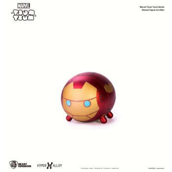 Marvel Tsum Tsum Series Diecast Figure - Hyper Alloy - Iron Man (HA-001)