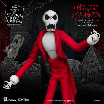 Disney : Dynamic 8ction Heroes : The Nightmare Before Christmas - Santa Jack Skellington (DAH-019SP)