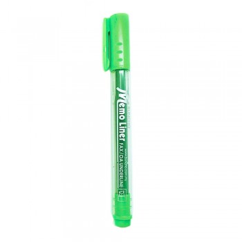 Buncho Memo Liner Highlighter-Green