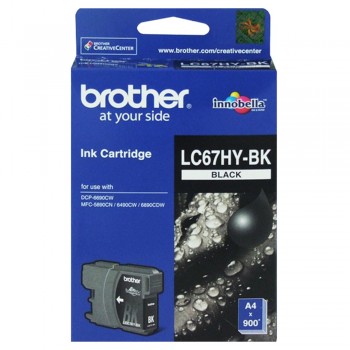 Brother LC-67HYBK Ink Cartridge High Yield - Black