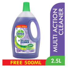 Dettol Multi Action Cleaner Lavender 2.5Litre+500ML