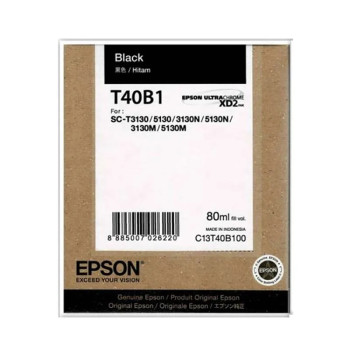 Epson T40B100 Black Ink Cartridge (80ml)