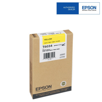 EPSON (T603400) Ink Yellow Stylus Pro 7800/7880/9800/9880 (Item no: EPS T603400)