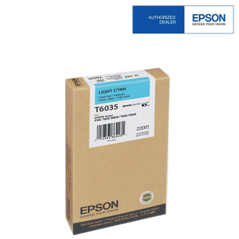 EPSON (T603500) Ink Light Cyan Stylus Pro 7800/7880/9800/9880 (Item no: EPS T603500)