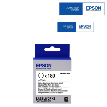 Epson Die-Cut (Circle) C53S658901 (Item No:EPS LK-8WBWAA)