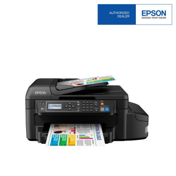 Epson L655 - A4 All-in-1 Duplex/Wifi Direct Color Ink Tank Printer (Item No: EPSON L655)