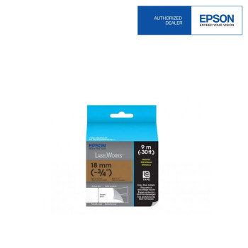 Epson LC-5KBM LabelWorks Tape - 18mm Black on Gold Tape EOL 02/09/2016