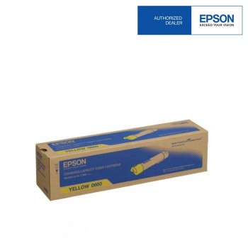 Epson SO50660 Standard Cap Yellow Toner Cartridge (Item No:EPS SO50660)
