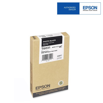 EPSON (T603100) Ink Photo Black Stylus Pro 7800/7880/9800/9880 ( ITEM NO : EPS T603100 )