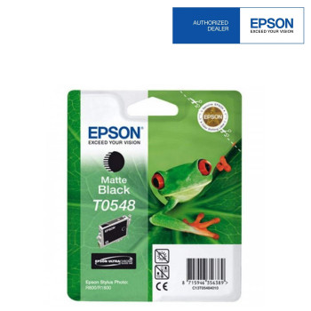 Epson T0548 Stylus photo Ink Cartridge - Matte Black (Item:EPS T054890)