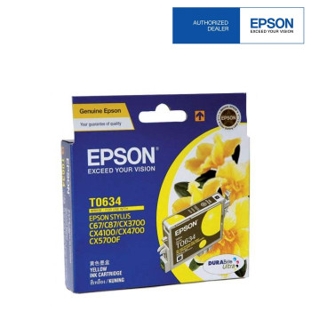 Epson T063 Stylus Yellow (EPS T063490) EOL 11/08/2016