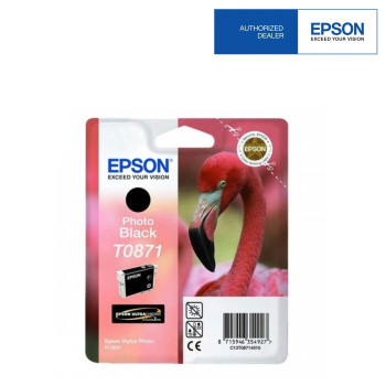 Epson T0871 Stylus photo Ink Cartridge - Photo Black (Item No:EPS T087190)