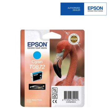 Epson T0872 Stylus photo Ink Cartridge - Cyan (Item No: EPS T087290)