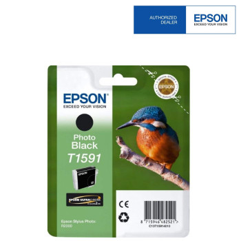 Epson T1591 Ink Cartridge - Photo Black (Item No: EPS T159190)