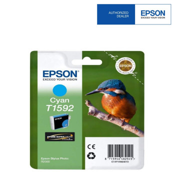 Epson T1592 Ink Cartridge - Cyan (Item No: EPS T159290)