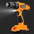 21V Double Speed Brushless Cordless Drill with 1 Battery - Original HABO 58VF Handheld Electric Drill - FREE Drill Storage Box, FREE Drill Bits