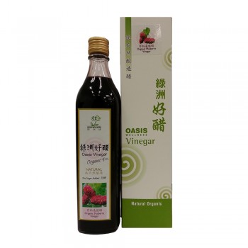 Oasis Wellness Organic Mulberry Vinegar 520ml (No Sugar)