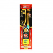 Colgate 360 Charcoal Gold Toothbrush Value Pack Ultra Soft x 2 pcs