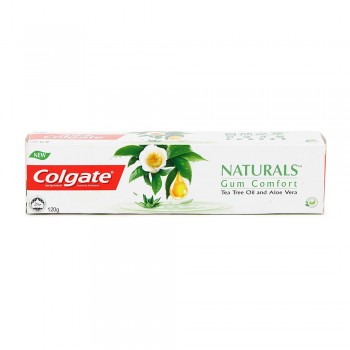 Colgate Naturals Gum Comfort (Tea Tree Oil & Aloe Vera) Toothpaste 120g