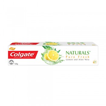 Colgate Naturals Pure Fresh (Lemon and Aloe Vera) Toothpaste 120g