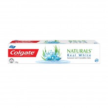 Colgate Naturals Real White (Seaweed And Crystalline Salts) Toothpaste 120g