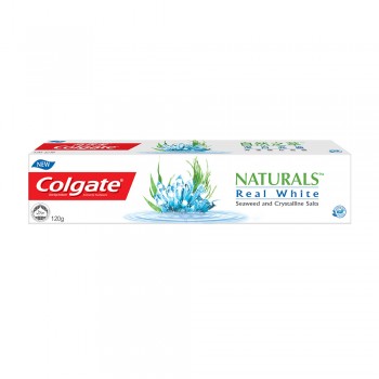 Colgate Naturals Real White (Seaweed And Crystalline Salts) Toothpaste 120g