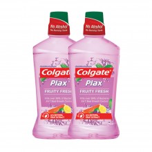 Colgate Plax Fruity Fresh Mouthwash Value Pack 750ml x 2