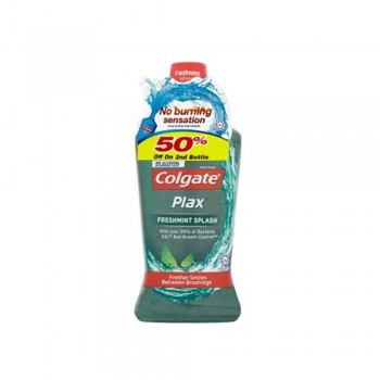 Colgate Plax Mouthwash Freshmint 2 x 750ml