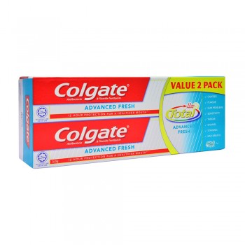 Colgate Total Advanced Fresh Toothpaste Valuepack 150g x 2