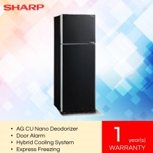 SharpÂ SJE538MK J-Tech Inverter Pelican 2 Door Refrigerator (480L)