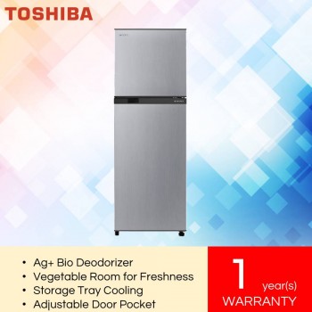 Toshiba GR-A28MS (S) 2 Door Inverter Refrigerator (280L)