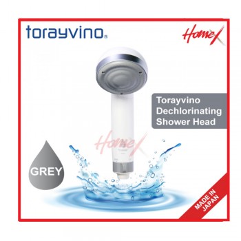 Torayvino Dechlorinating Shower Head (Grey)