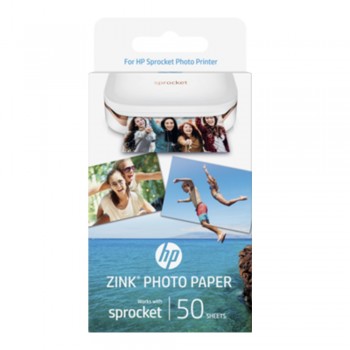 HP ZINK Sticky-backed Photo Paper - 50 sheets, 2 x 3 inch