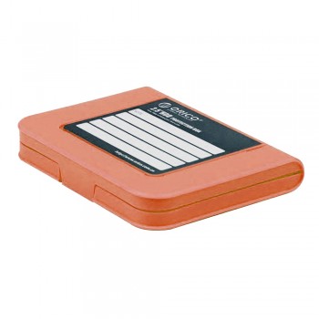 Orico PHI-25 2.5" Hard Disk Storage Protection Box Case - Orange