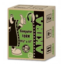 Akira Green Ncr 2Ply W 9.5" X 11" (400Fans)