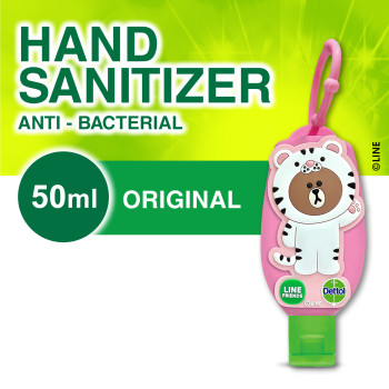 Dettol Hand Sanitizer Original 50ml with Line Bag Tiger