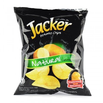Jacker Potato Chips Natural 60g