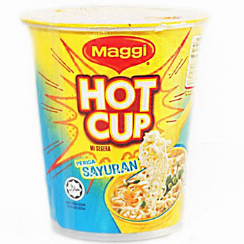 Maggi Hot Cup - Sayuran (Item No: E06-01) A2R1B49 EOL-11/11/2016
