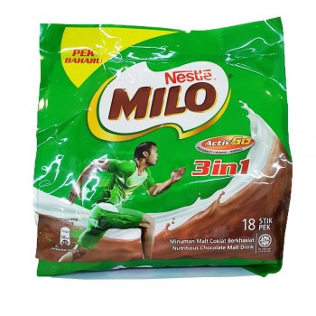 Milo 3-in-1 Activ-Go 33g x 18stick packs (Item No: E03-20)