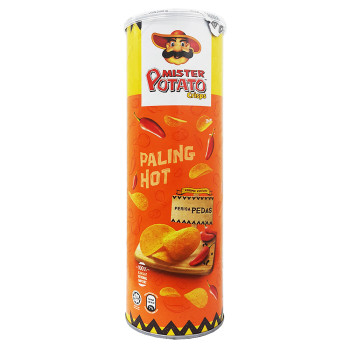 Mister Potato Hot & Spicy Potato Chip 160g