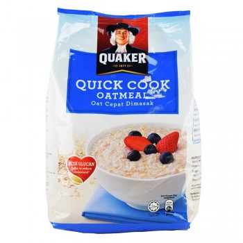 Quaker -Quick Cook Oatmeal -800g Blue ( ITEM NO : E03-23 )