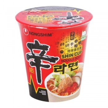 Shin Ramyun Cup Noodle - Spicy Mushroom (Item No: E06-27) A2R1B81