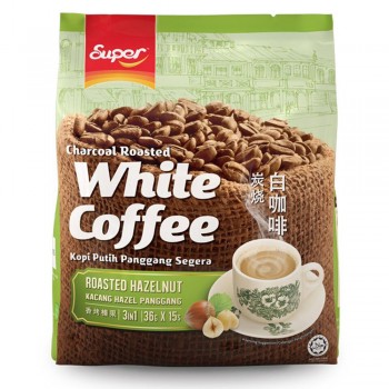 Super Charcoal Roasted 3 in 1 Hazelnut White Coffee (Item no: E01-32)