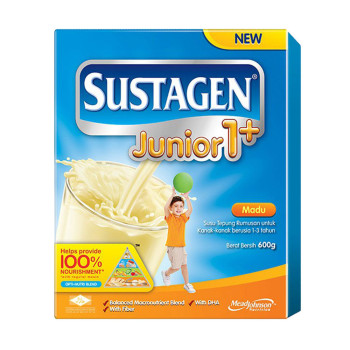 Sustagen Junior 1 Plus Honey Milk Powder 600g
