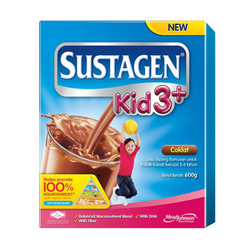Sustagen Kid 3 Plus Chocolate Milk Powder 600g